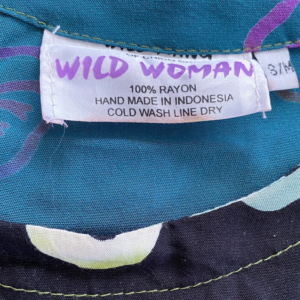 Wild Woman Patterned Top - Picture 3 of 9